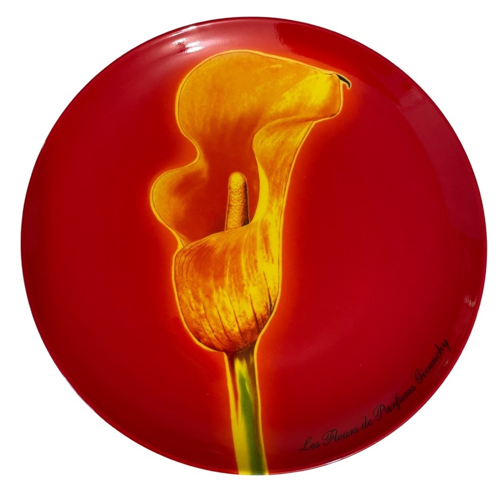 Givenchy Les Fleur de Parfum Calla Lily Desert Salad Plate